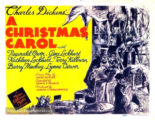 A Christmas Carol - Theatrical movie poster