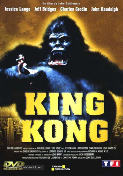 King Kong - French DVD movie cover