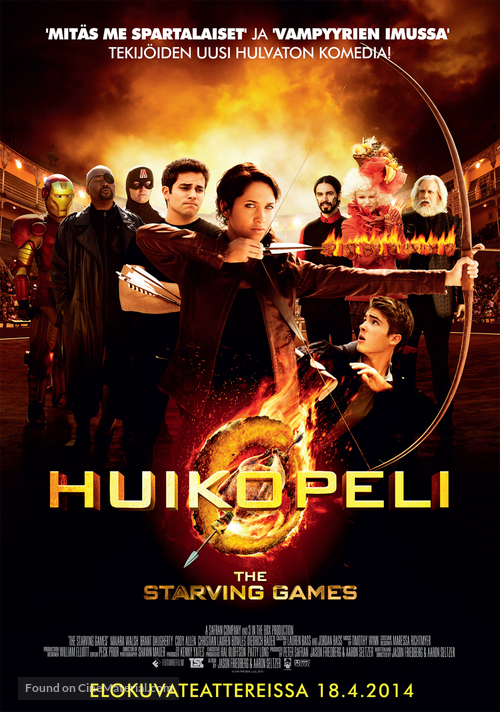The Starving Games - Finnish Movie Poster