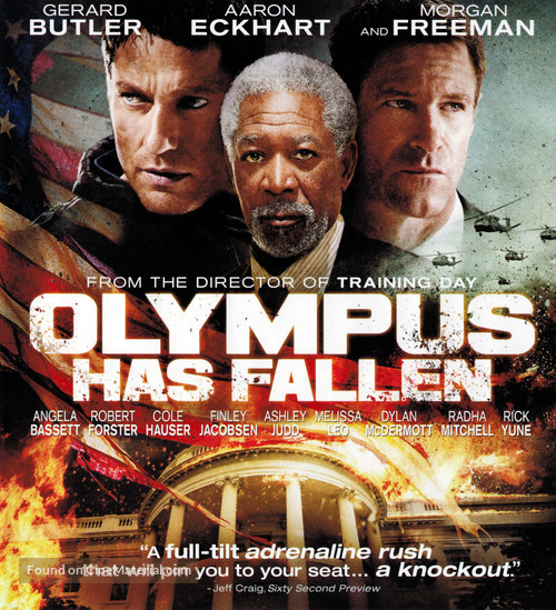 Olympus Has Fallen - Blu-Ray movie cover