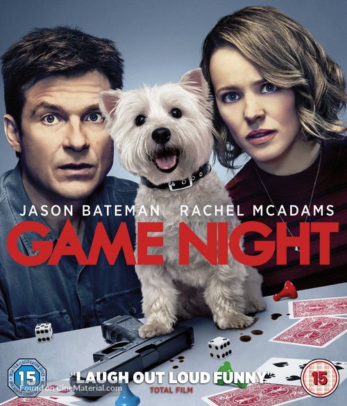 Game Night - British Blu-Ray movie cover