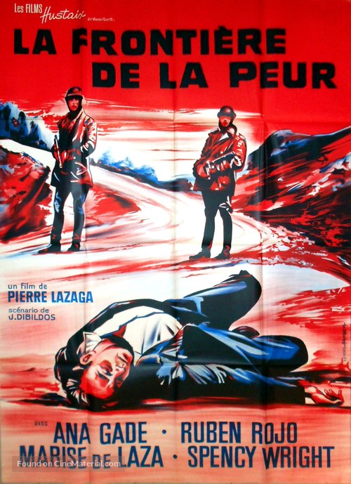 La frontera del miedo - French Movie Poster