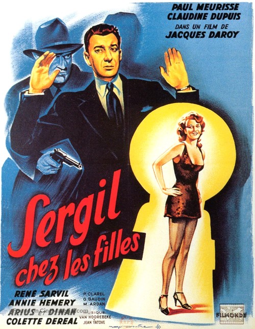 Sergil chez les filles - French Movie Poster