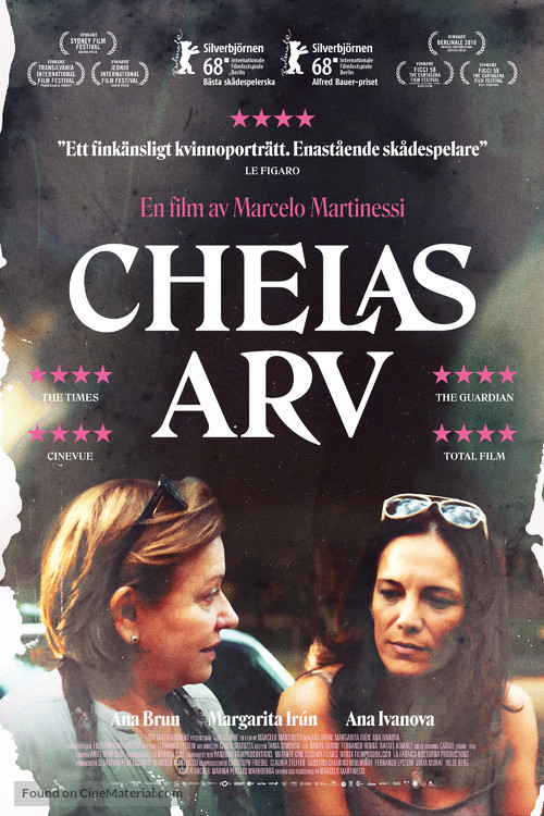 Las herederas - Swedish Movie Poster