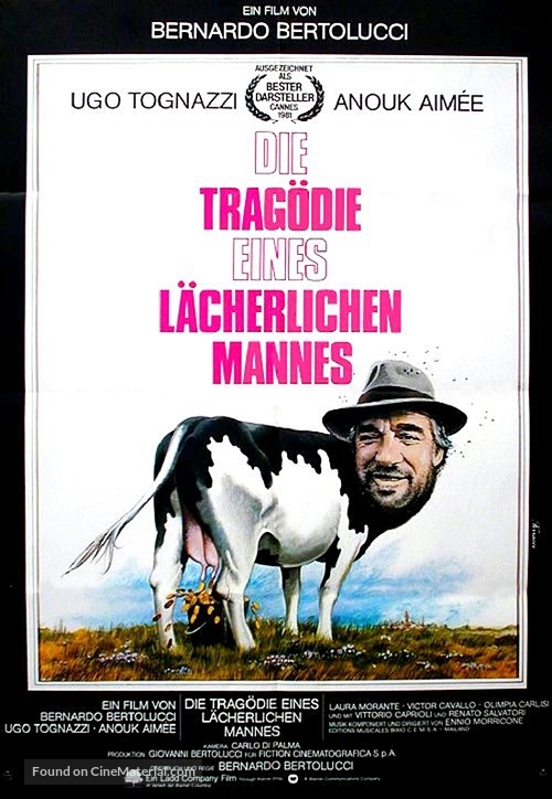 La tragedia di un uomo ridicolo - German Movie Poster