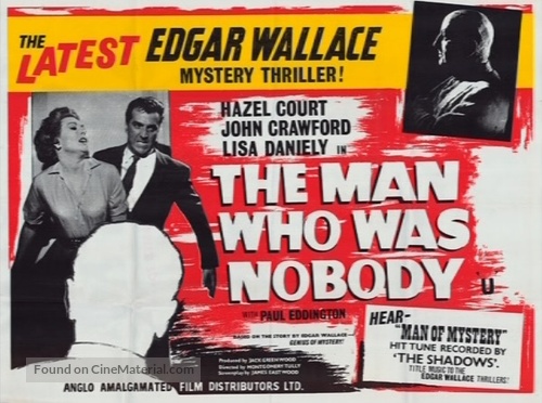 &quot;The Edgar Wallace Mystery Theatre&quot; - British Movie Poster