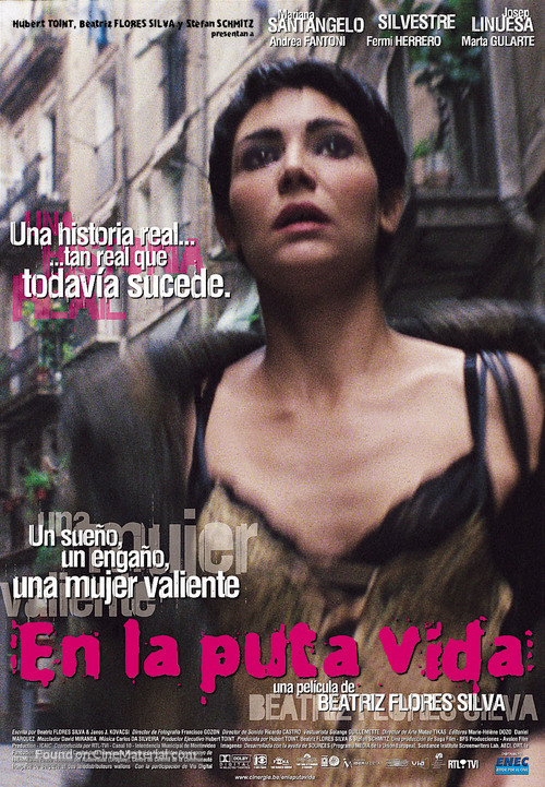 En la puta vida - Uruguayan Movie Poster