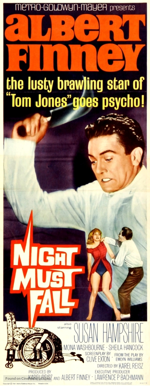 Night Must Fall - Movie Poster