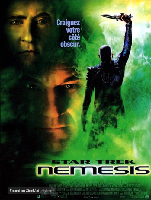 Star Trek: Nemesis - French Movie Poster