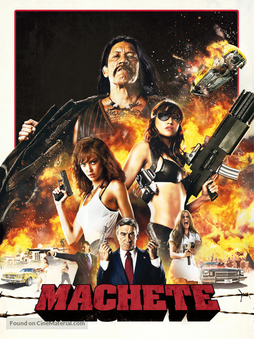 Machete - Swiss Movie Poster