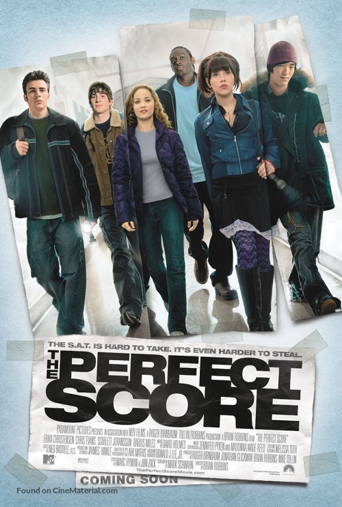 The Perfect Score - Movie Poster