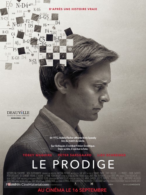 Pawn Sacrifice - French Movie Poster