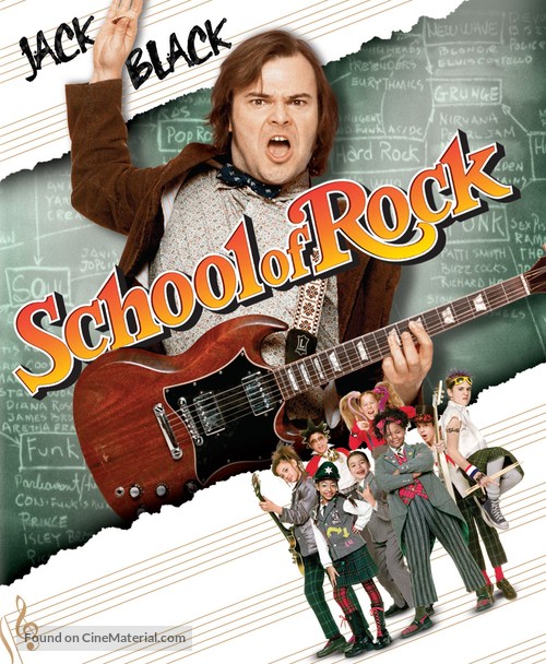 The School of Rock - Blu-Ray movie cover