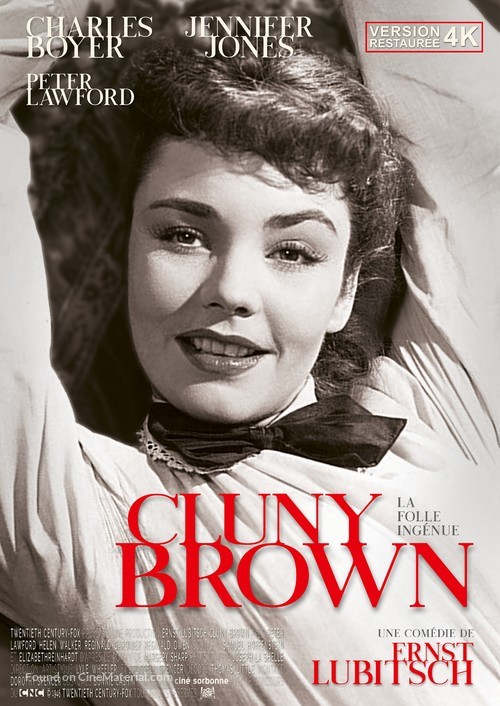 Cluny Brown - French Re-release movie poster