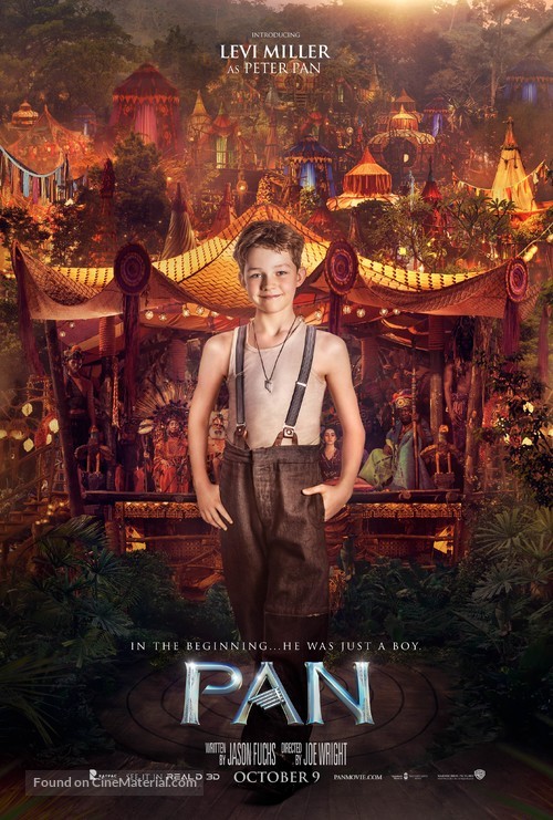 Pan - Character movie poster
