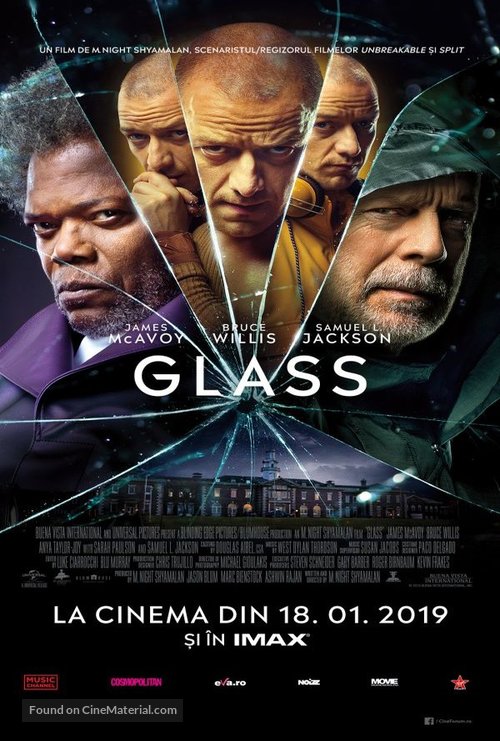 Glass - Romanian Movie Poster
