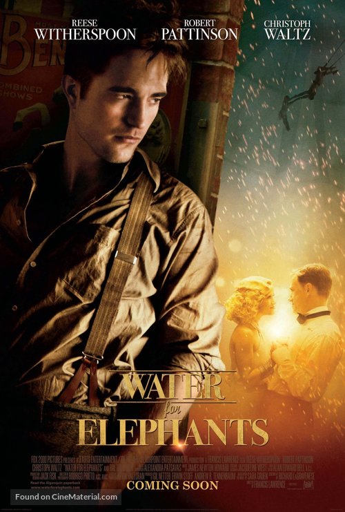 Water for Elephants - Theatrical movie poster