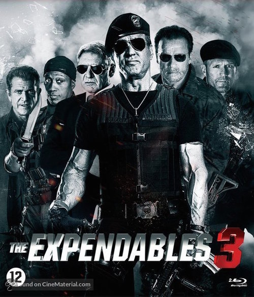 The Expendables 3 - Dutch Blu-Ray movie cover