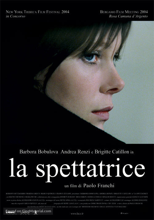 Spettatrice, La - Italian Movie Poster