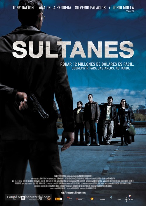 Sultanes del Sur - Spanish Movie Poster