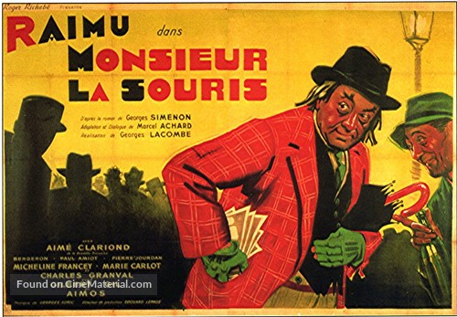 Monsieur La Souris - French Movie Poster