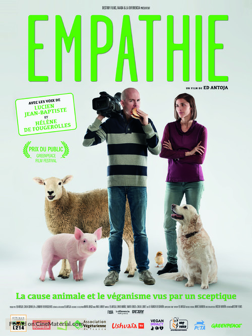 Empat&iacute;a - French Movie Poster