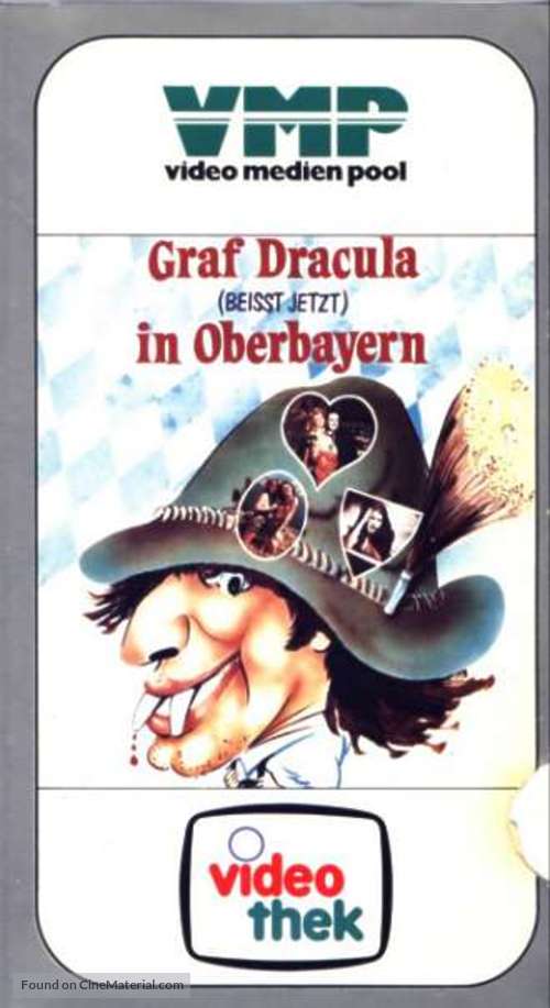 Graf Dracula bei&szlig;t jetzt in Oberbayern - German Movie Cover