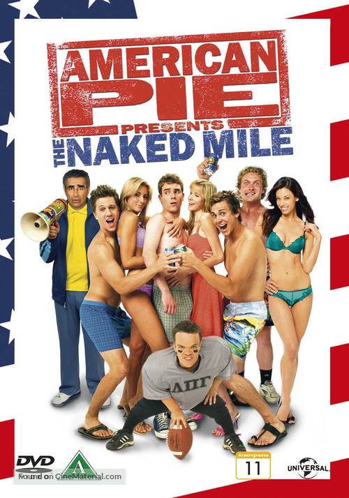 American Pie Presents: The Naked Mile - Danish DVD movie cover