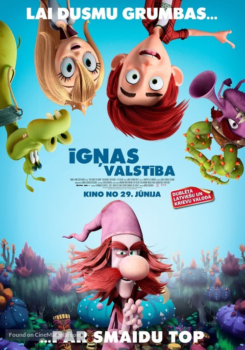 Here Comes the Grump - Latvian Movie Poster