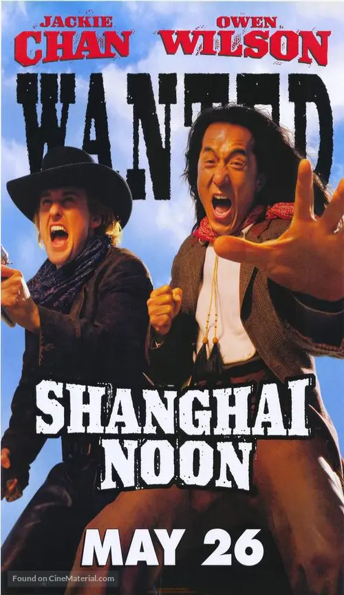 Shanghai Noon (2000) movie poster
