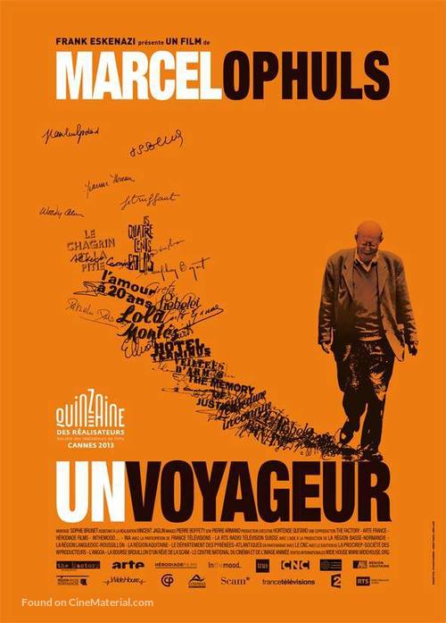 Un voyageur - French Movie Poster