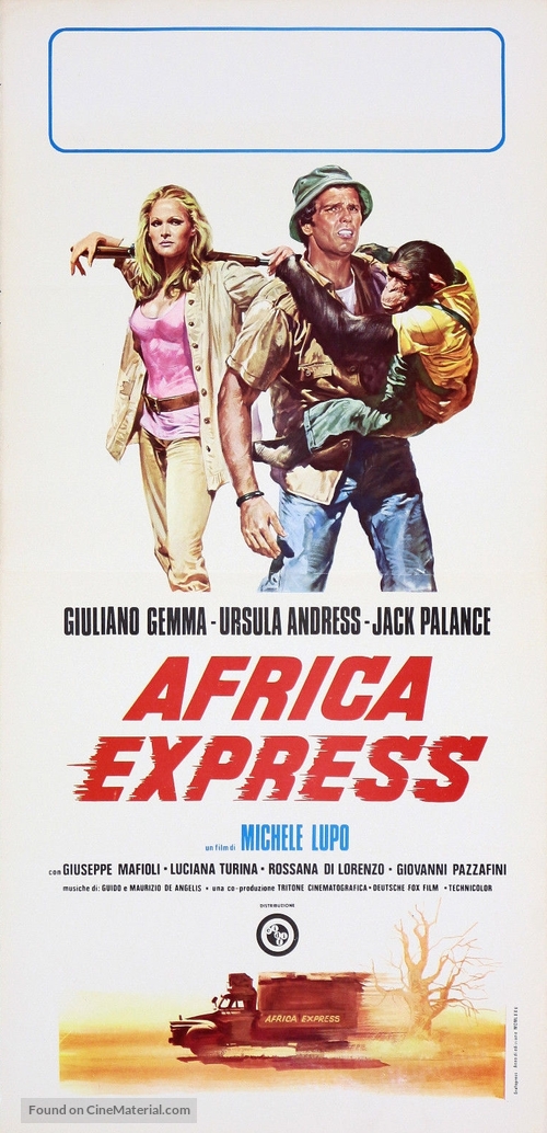 Africa Express - Italian Movie Poster