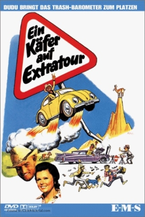 K&auml;fer auf Extratour, Ein - German DVD movie cover