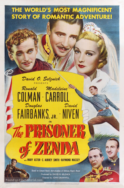 The Prisoner of Zenda - Movie Poster