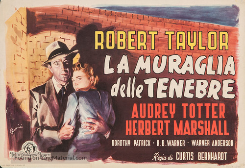 High Wall - Italian Movie Poster