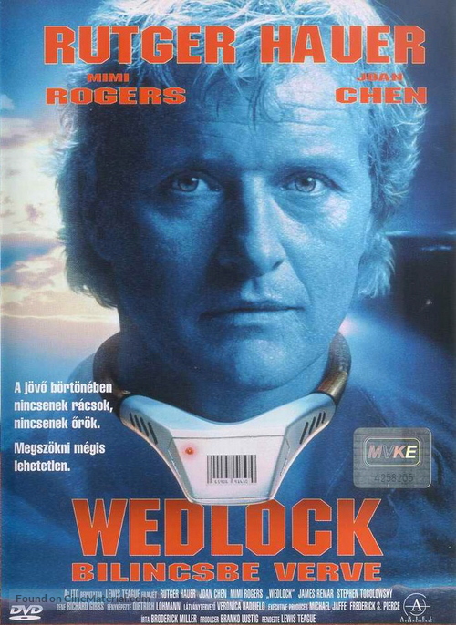 Wedlock - Hungarian DVD movie cover