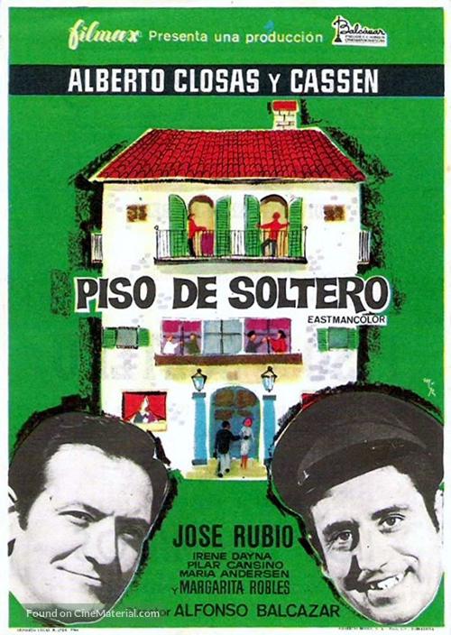 Piso de soltero - Spanish Movie Poster