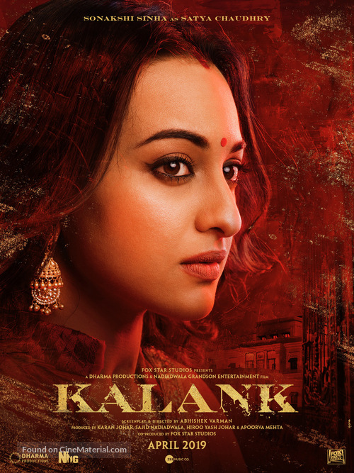 Kalank - Indian Movie Poster