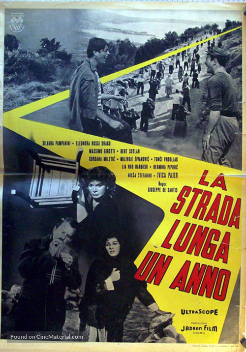 Cesta duga godinu dana - Italian Movie Poster