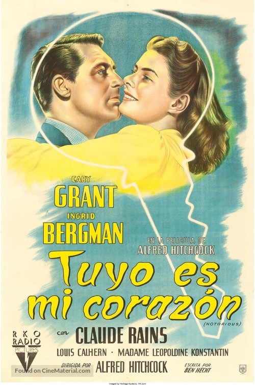Notorious - Argentinian Movie Poster