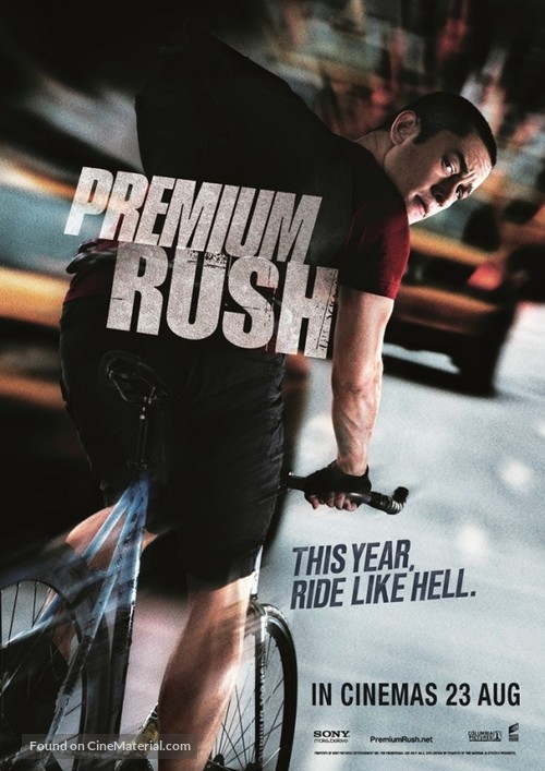 Premium Rush - Malaysian Movie Poster