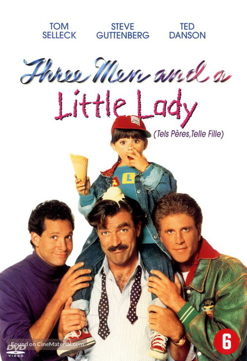 3 Men and a Little Lady - Dutch DVD movie cover