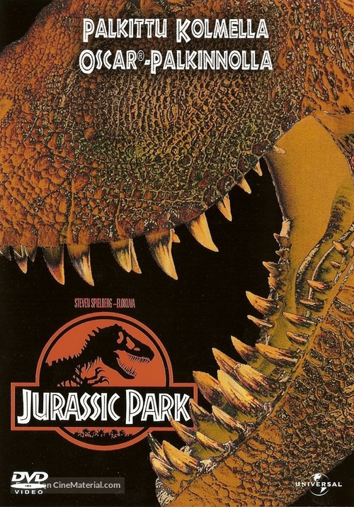 Jurassic Park - Finnish Movie Cover