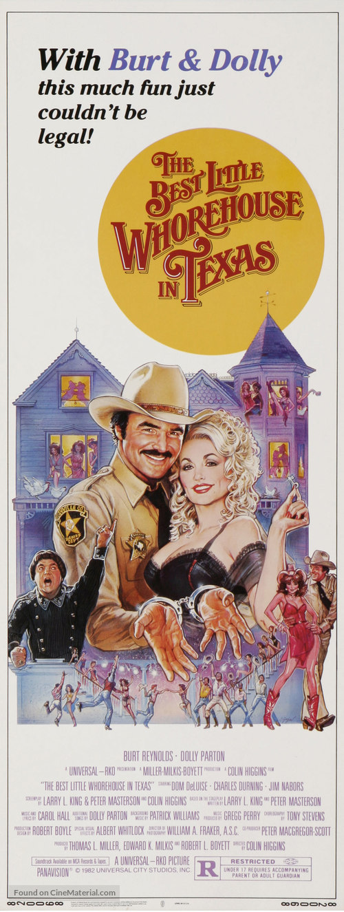 The Best Little Whorehouse in Texas - Movie Poster