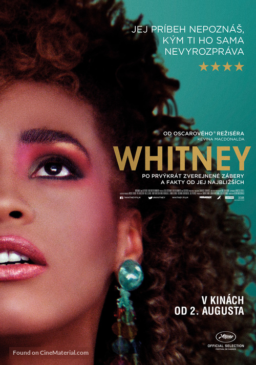 Whitney - Slovak Movie Poster