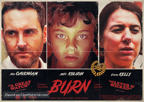 Burn - British Movie Poster