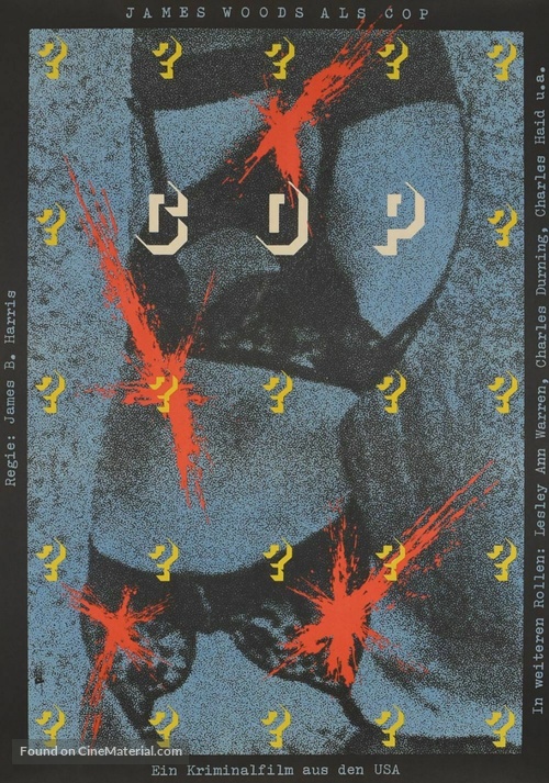 Cop - German Movie Poster