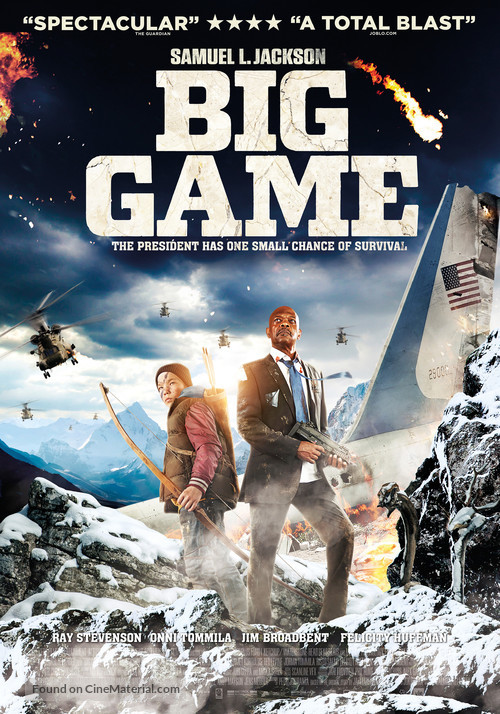 Big Game - Belgian Movie Poster