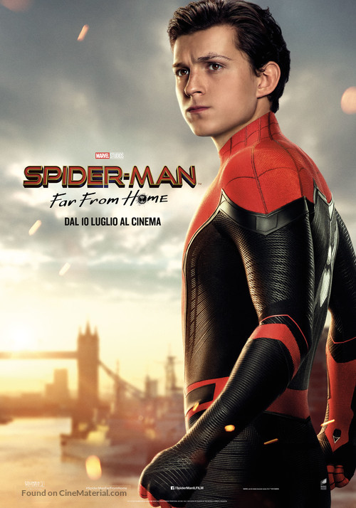 Spider-Man: Far From Home - Italian Movie Poster