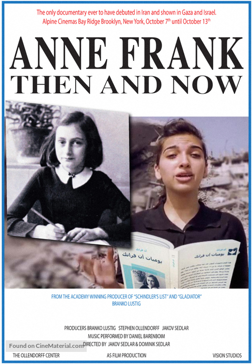 Anne Frank, Then and Now - Movie Poster